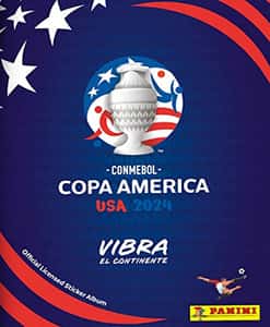 Capa da caderneta Copa America 2024 Panini