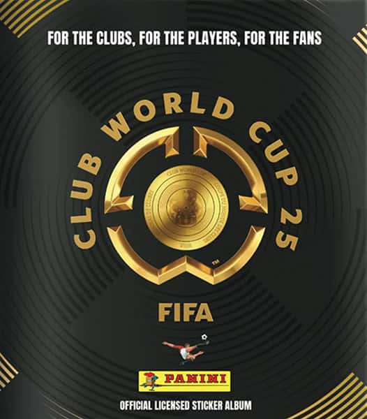 Capa da caderneta FIFA Club World Cup 2025 Panini