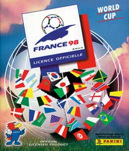 Capa da caderneta FIFA World Cup France 1998 Panini