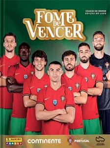 Capa da caderneta Fome de Vencer 2021 Panini