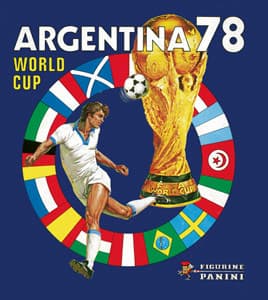 Capa da caderneta FIFA World Cup Argentina 1978 Panini