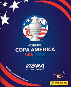 Capa da caderneta Copa America 2024 Panini