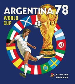 Capa da caderneta FIFA World Cup Argentina 1978 Panini