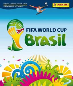 Capa da caderneta FIFA World Cup Brazil 2014 Panini