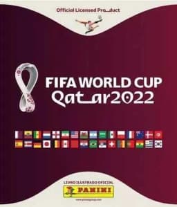 Capa da caderneta FIFA World Cup Qatar 2022 Panini