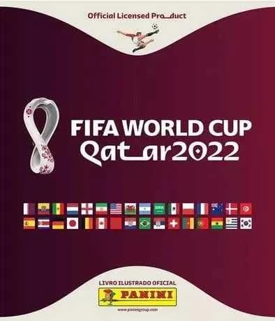 Capa da coleção FIFA World Cup Qatar 2022 Panini