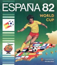 Capa da caderneta FIFA World Cup Spain 1982 Panini