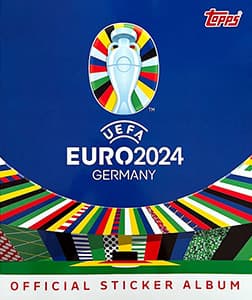 Capa da caderneta UEFA Euro 2024 Topps