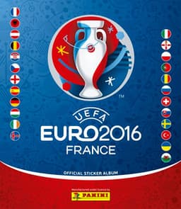Capa da caderneta UEFA Euro France 2016 Panini