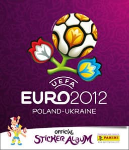 Capa da caderneta UEFA Euro Poland-Ukraine 2012 Panini